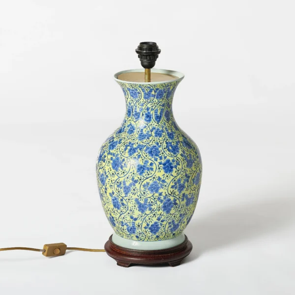 Chinese Style Painted Table Lamp
