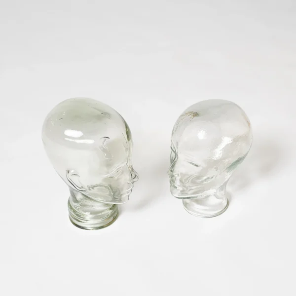 Fornasetti Style Glass Sculptures