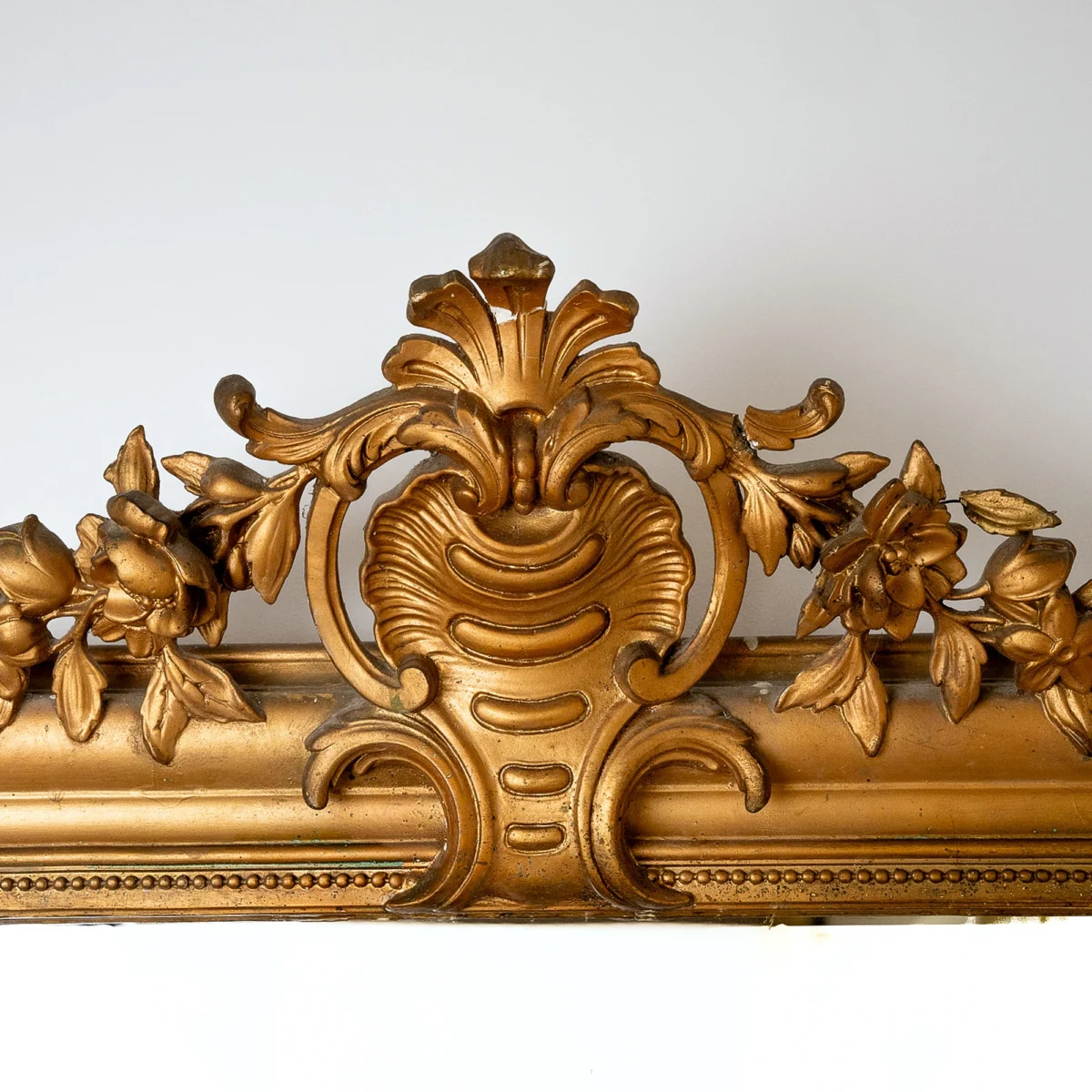 Large Antique Gilt Mirror - Image 2