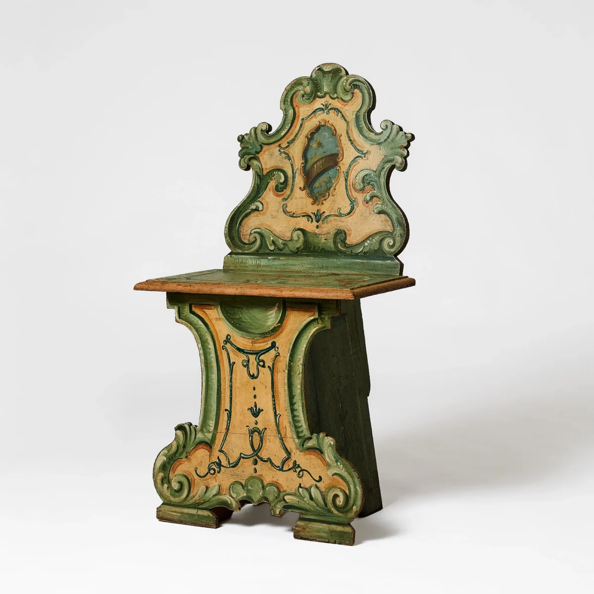 Wooden Painted Chair - Image 2