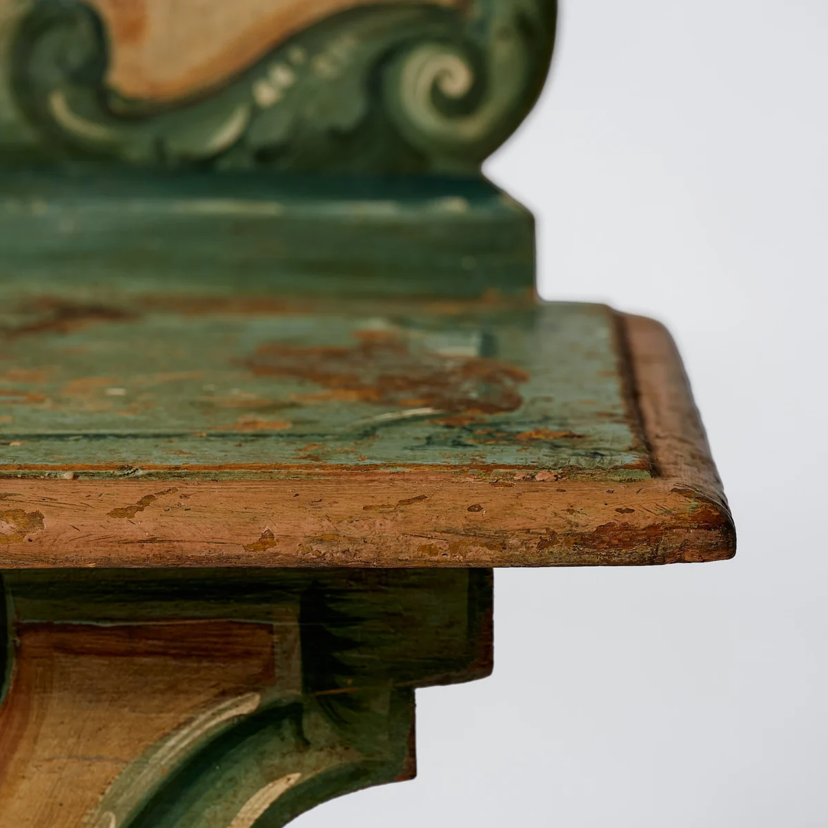 Wooden Painted Chair - Image 4