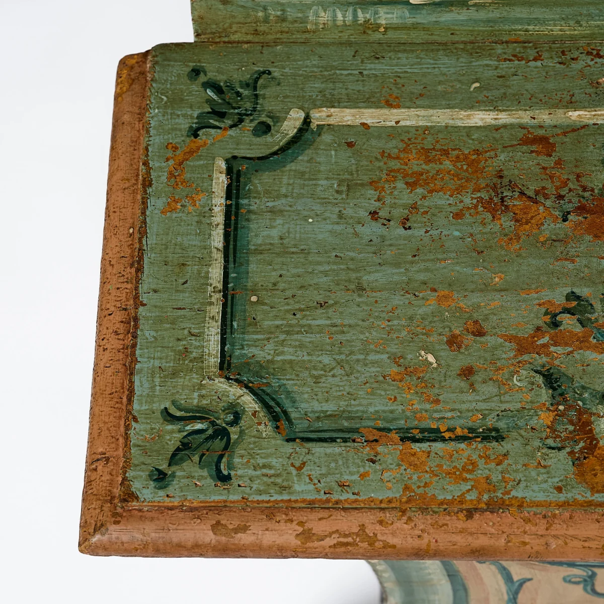 Wooden Painted Chair - Image 5