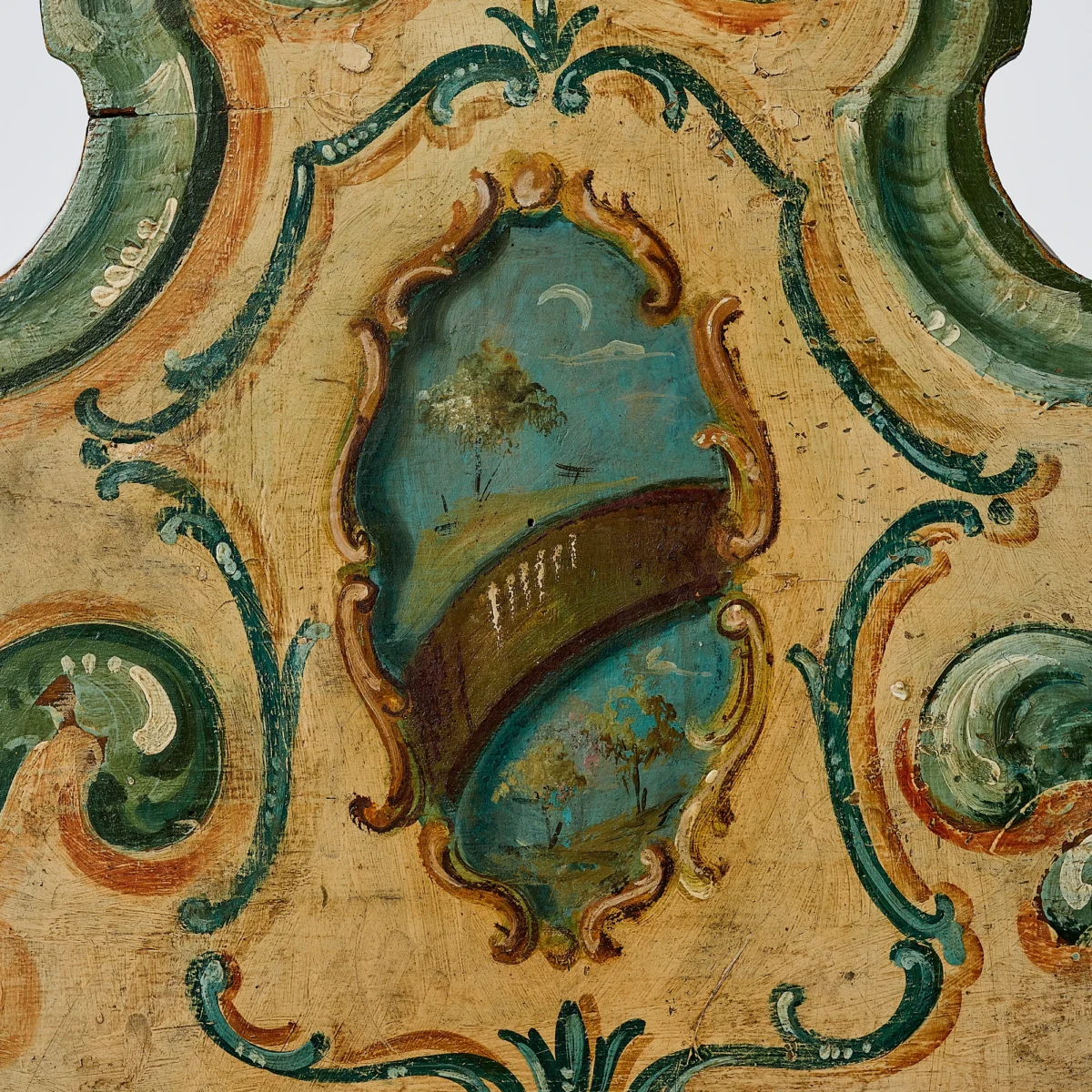 Wooden Painted Chair - Image 6