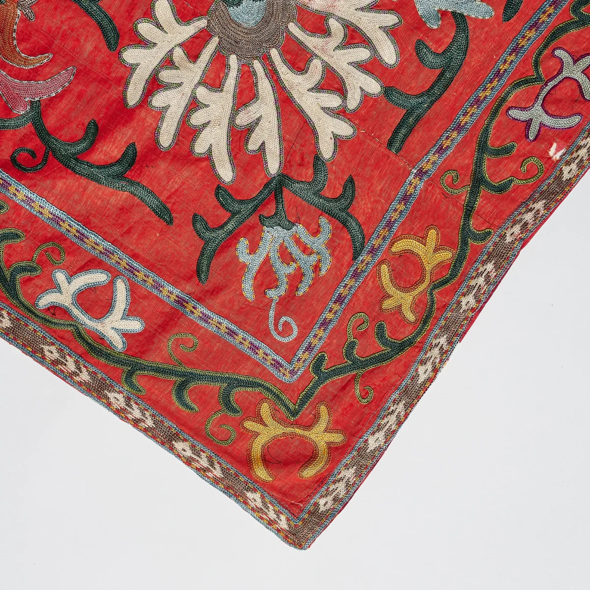 Large Red Suzani - Image 2