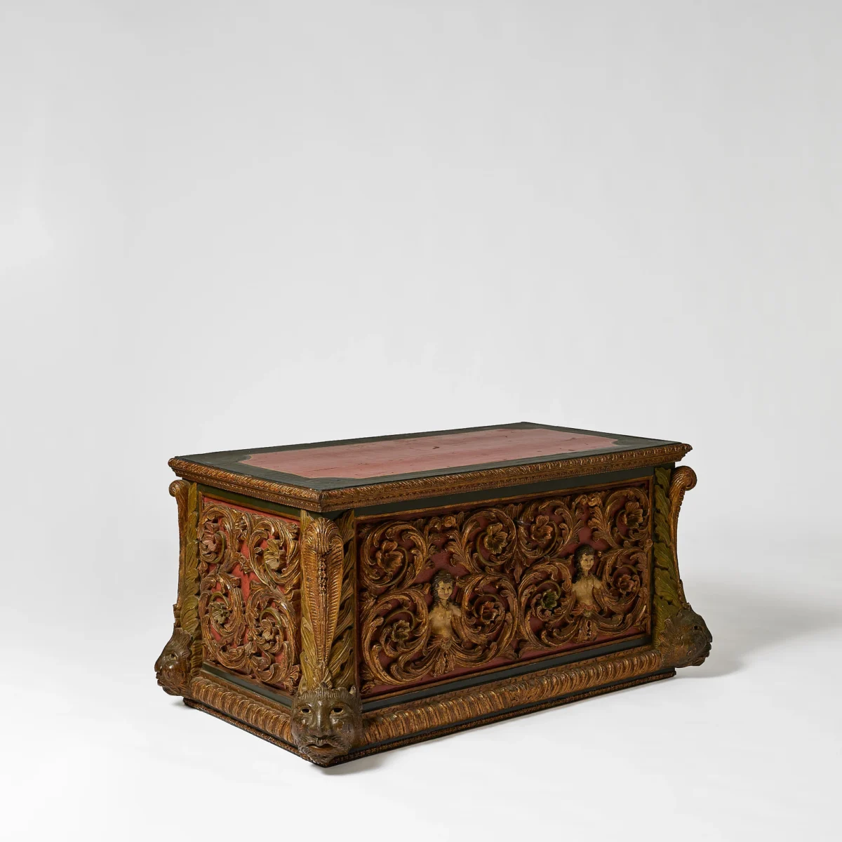 Antique Renaissance Chest - Image 2
