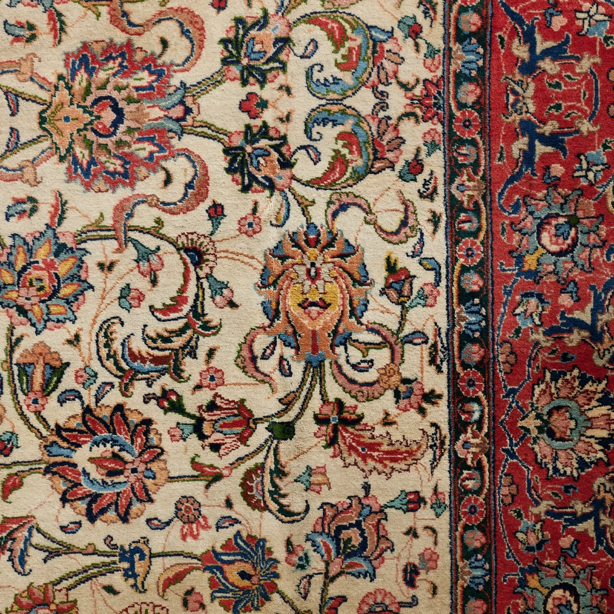Tabriz Wool Rug - Image 5