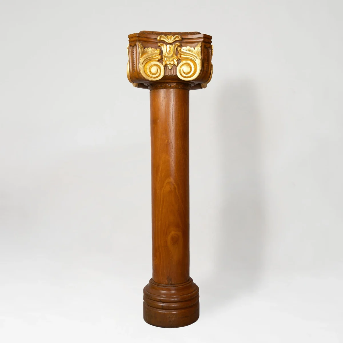 Solid Wood Carved Pedestals - Image 3