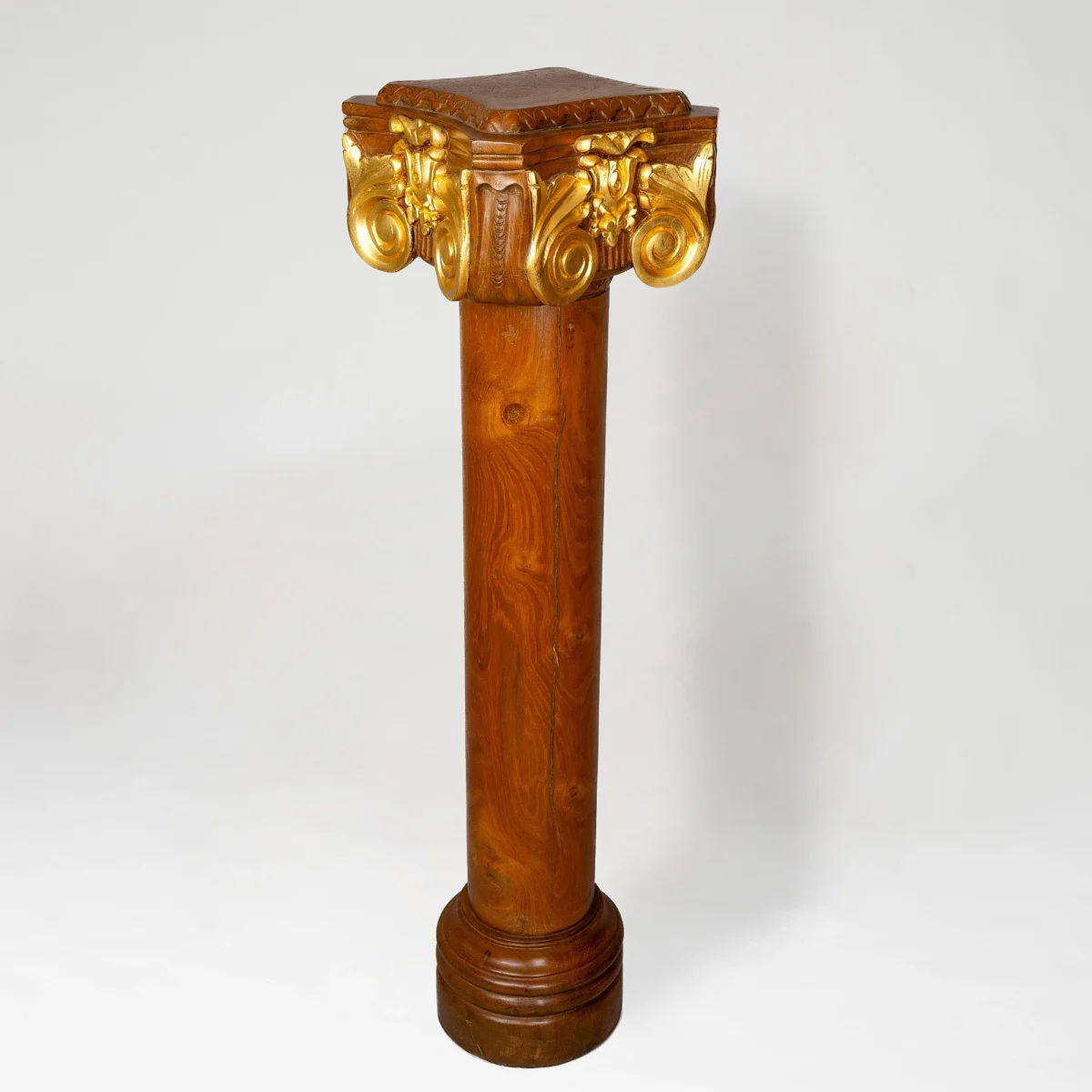 Solid Wood Carved Pedestals - Image 4