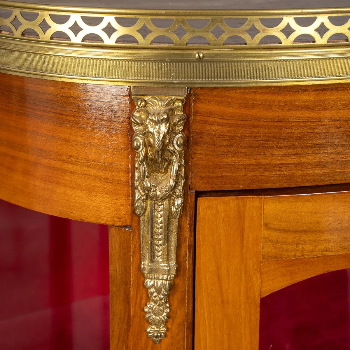 19th Century Style French Vitrine in Wood and Ormolu - Image 3