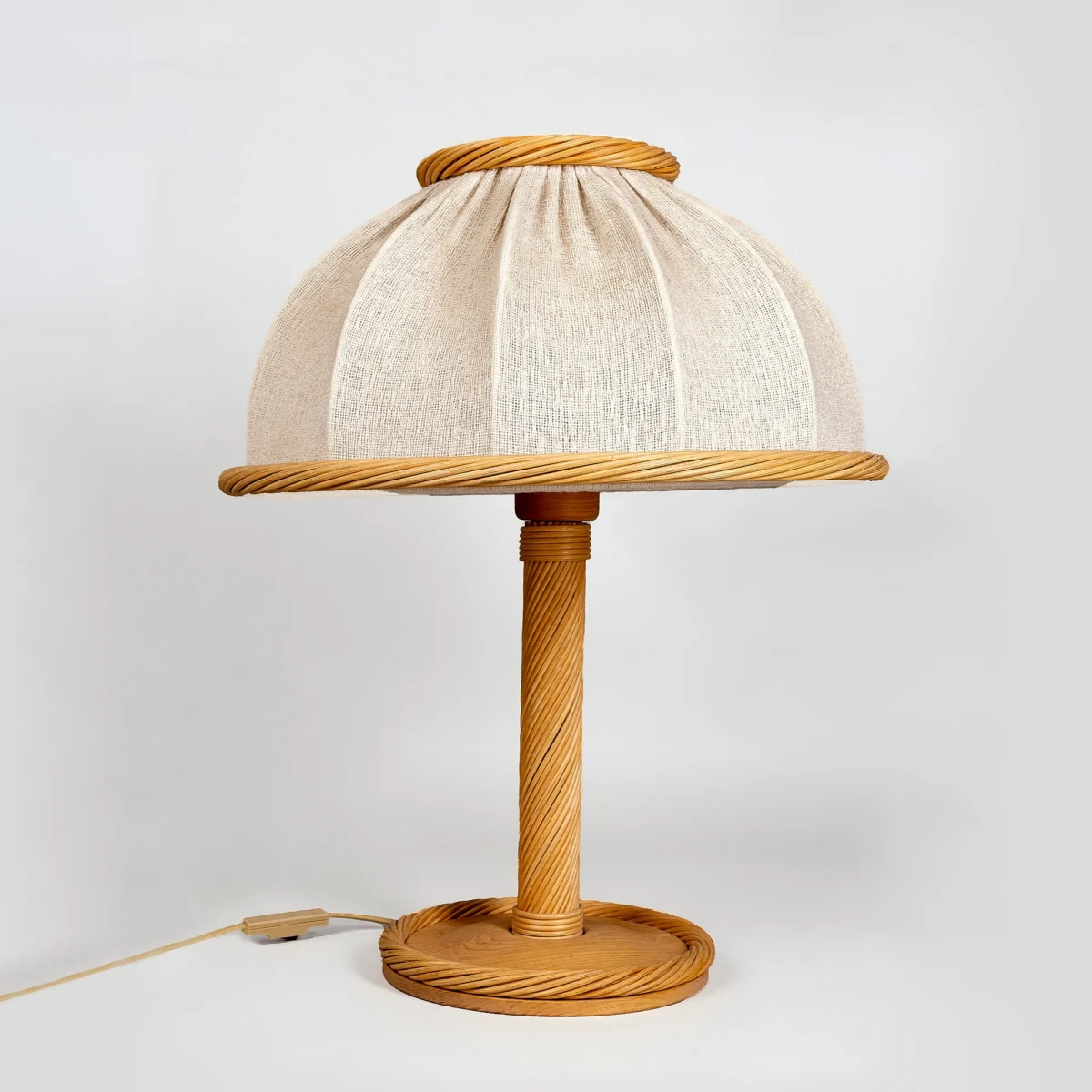 Wood Table Lamp