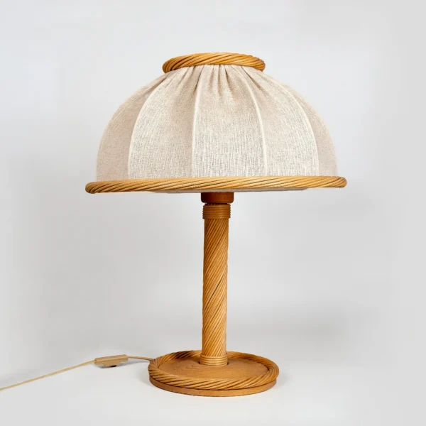 Wood Table Lamp
