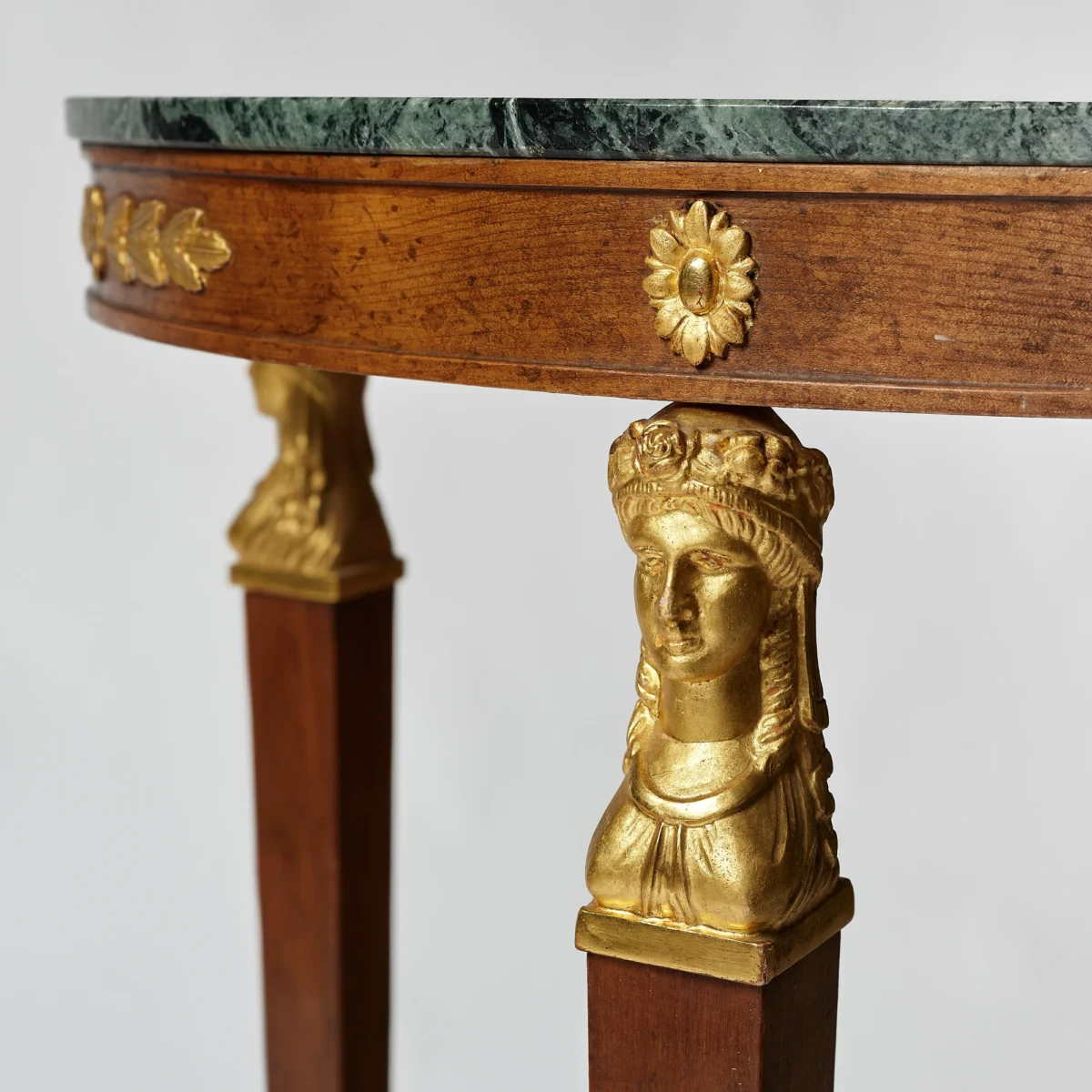 Empire Gueridon with Gilded Bronze - Image 4