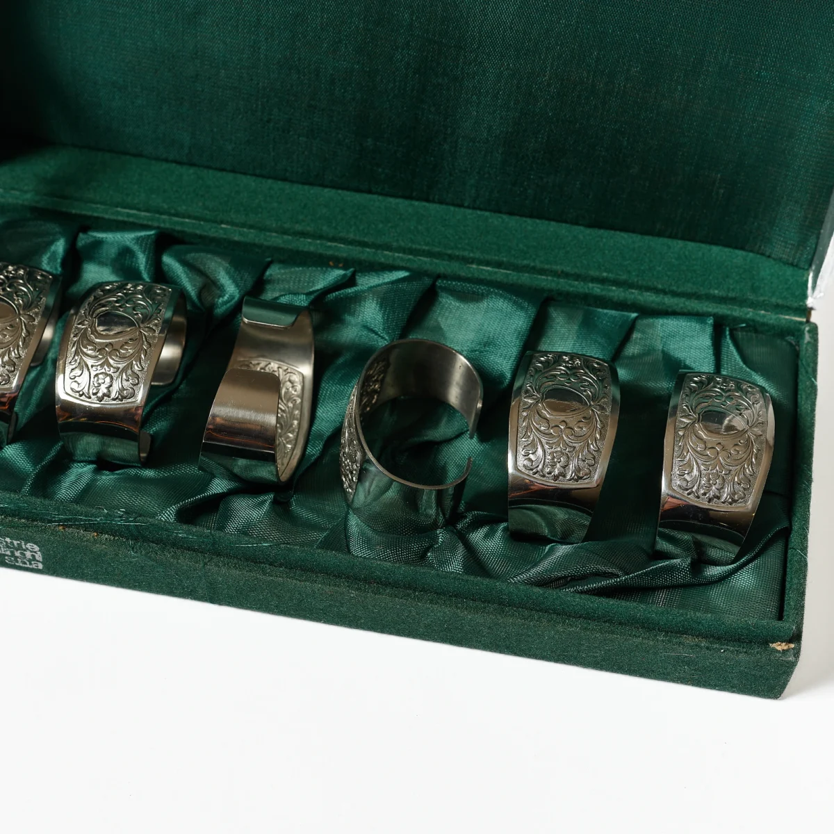 Set of Vintage Napkin Rings from Germany - Image 2